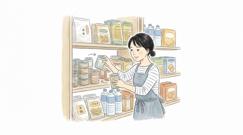 非常食を切らさない備え方｜ローリングストックと保存