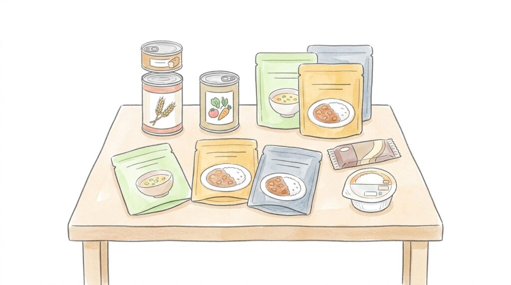 温めなくていいおすすめの非常食5選