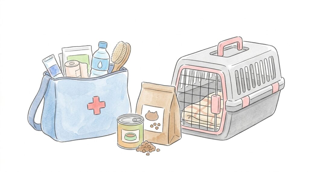 犬・猫 ペット用防災グッズリスト