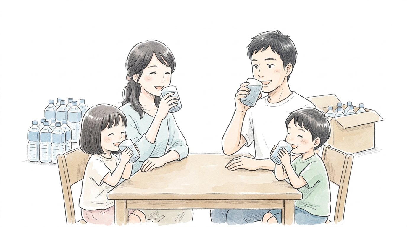 防災に最適な水の選び方