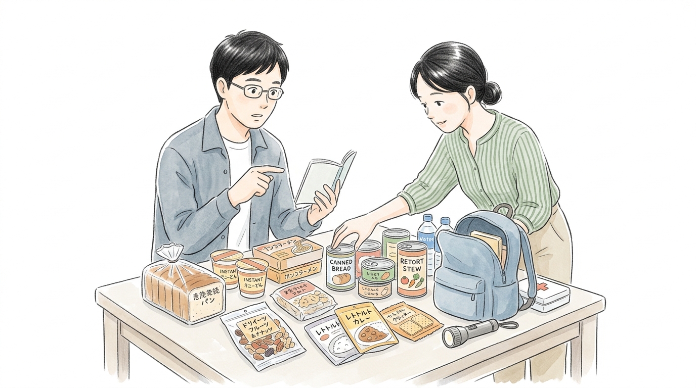 失敗しない非常食の選び方|5つのポイント
