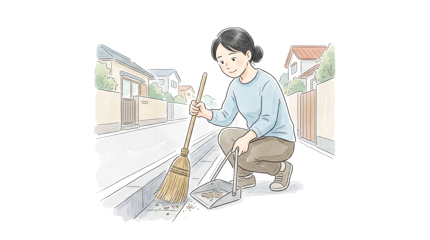 水害シーズン前の点検